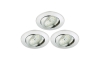 Briloner 8317-039 - SET 3x Dimmbare LED-Einbauleuchte für Badezimmer LED/5,5W/230V IP23