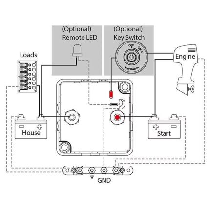  Batterie-Anschluss 12V/140A