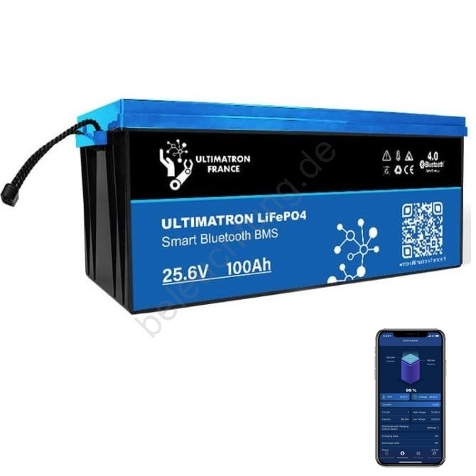 LiFePO4Batterie 25,6V/100Ah Beleuchtung.de