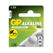 1  Alkaline-Knopfbatterie LR44 GP ALKALINE 1,5V