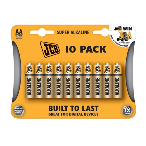 10 Stück Alkaline-Batterie AA 1,5V