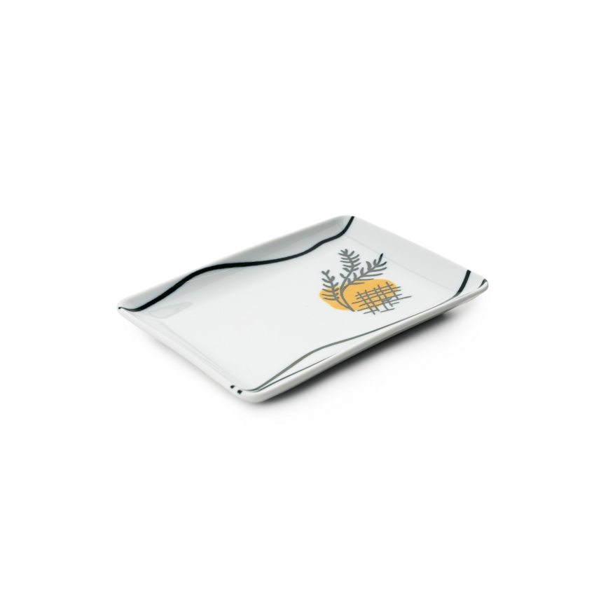 18-teiliges, buntes Porzellan/Geschirr