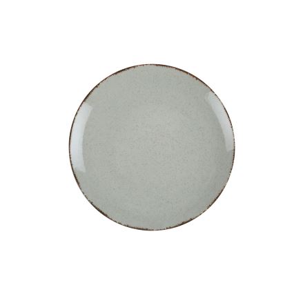 18-teiliges Geschirrset, grün/Porzellan