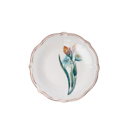 18-teiliges, mehrfarbiges Porzellan-Geschirrset