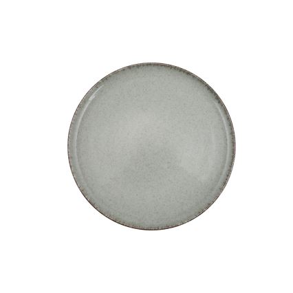 18-teiliges Speiseservice, grün/Porzellan