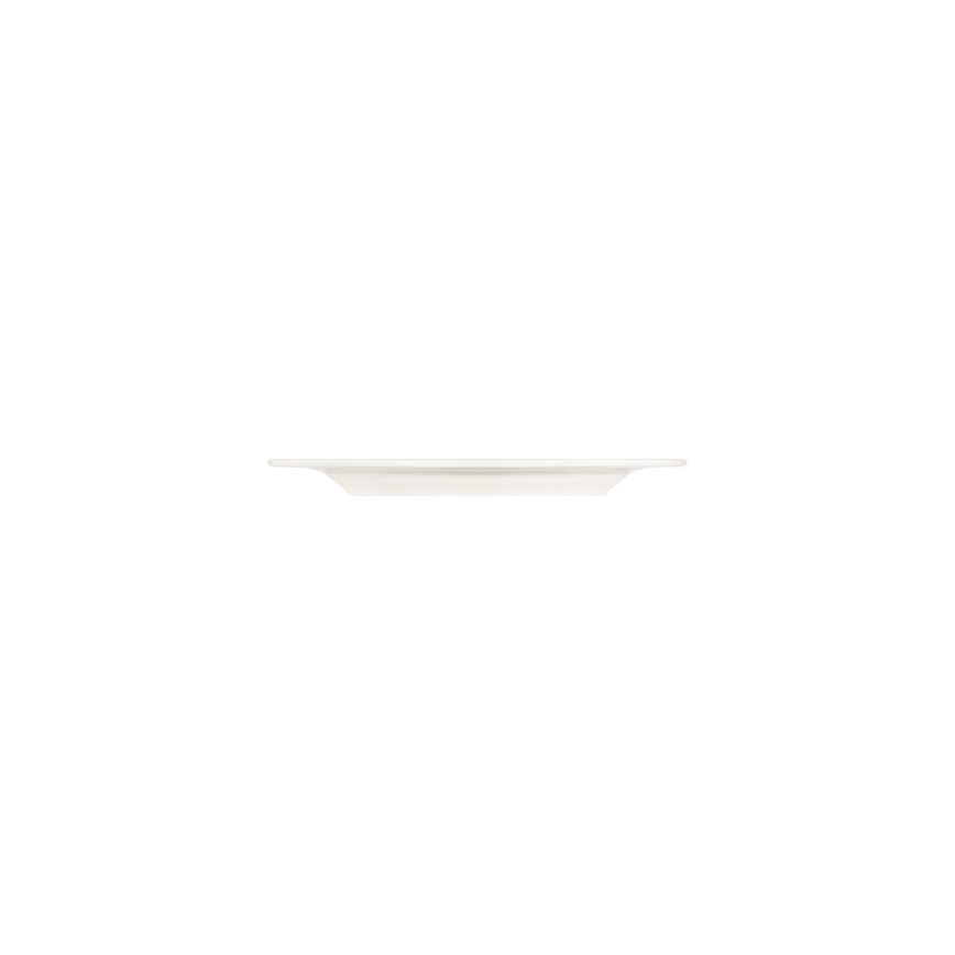 18-teiliges Tafelservice creme/silber/Porzellan