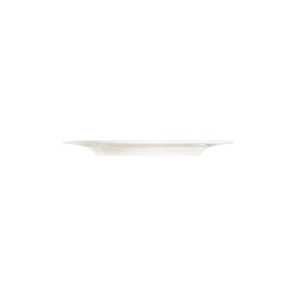 18-teiliges Tafelservice creme/silber/Porzellan