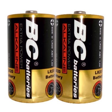 2 St Alkalibatterie EXTRA POWER D 1,5V