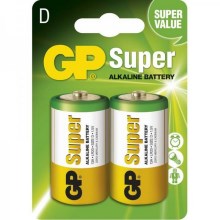 2 Stk Alkalibatterie LR20 GP SUPER 1,5V