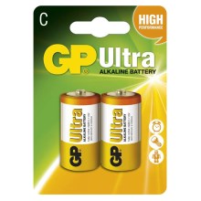 2 Stk. alkalische Batterien C GP ULTRA 1,5V