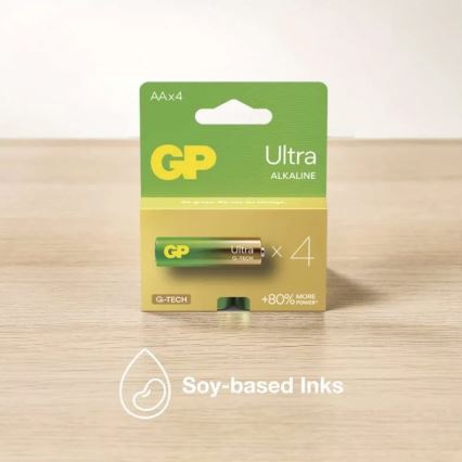 2 Stk. alkalische Batterien C GP ULTRA 1,5V