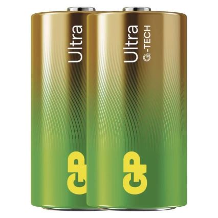 2 Stk. alkalische Batterien C GP ULTRA 1,5V