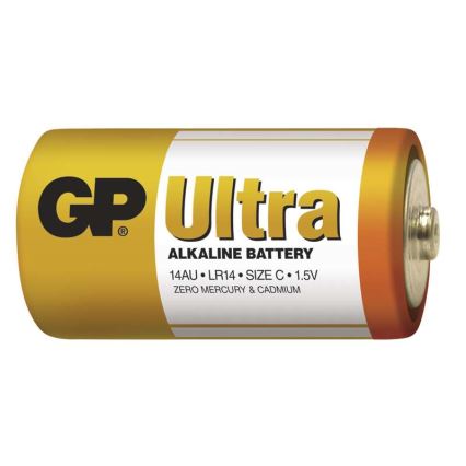 2 Stk. alkalische Batterien C GP ULTRA 1,5V