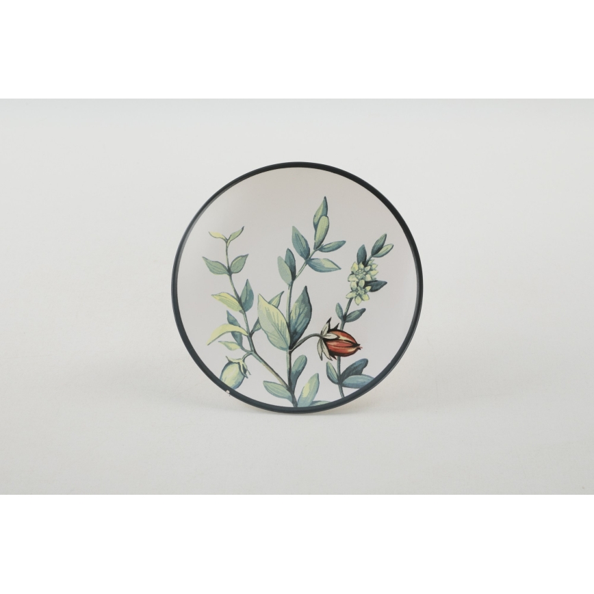 24-teiliges, farbenfrohes Essgeschirr aus Steingut