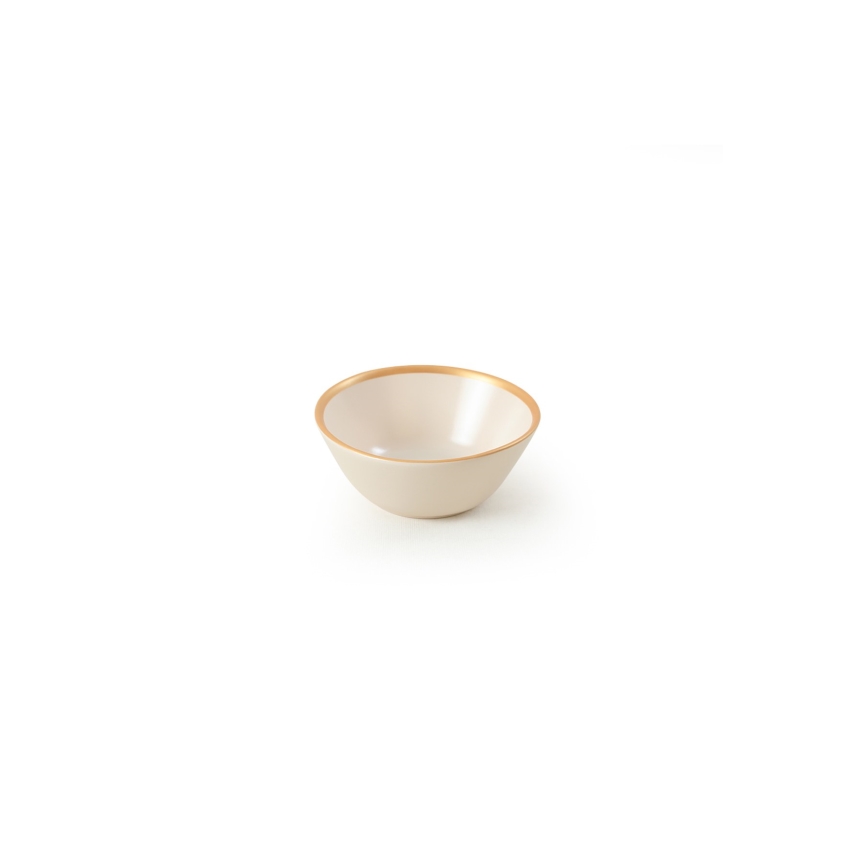24-teiliges Geschirrset beige/Keramik