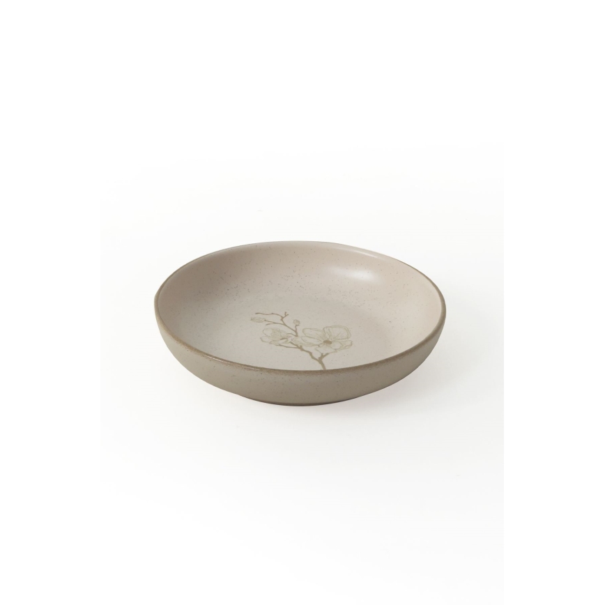 24-teiliges Geschirrset, beige/Keramik