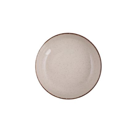 24-teiliges Geschirrset beige/Porzellan