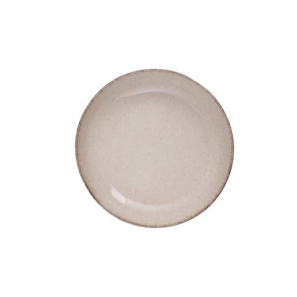24-teiliges Geschirrset beige/Porzellan