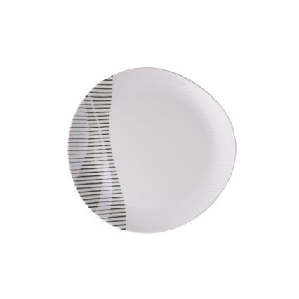 24-teiliges Geschirrset bunt/Porzellan