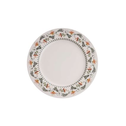 24-teiliges Geschirrset, bunt/Porzellan