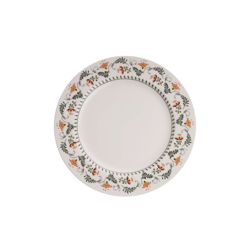 24-teiliges Geschirrset, bunt/Porzellan