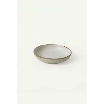 24-teiliges Geschirrset – creme/braun, Keramik
