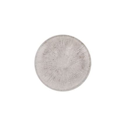 24-teiliges Geschirrset, grau/Porzellan