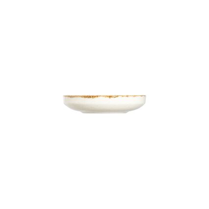 24-teiliges Porzellan-Geschirrset, weiß/beige
