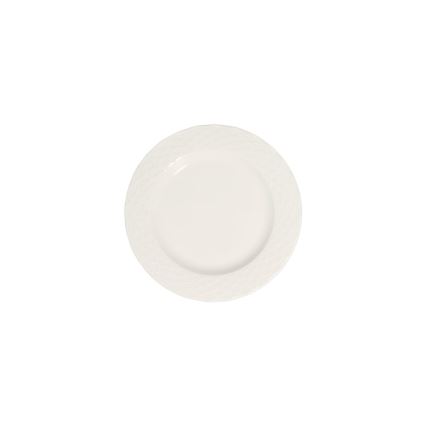 24-teiliges Speiseservice, weiß/Porzellan