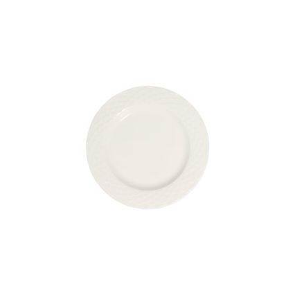 24-teiliges Speiseservice, weiß/Porzellan
