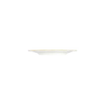 24-teiliges Tafelservice, Weiß/Gold, Porzellan
