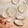 27-teiliges Geschirrset, beige/Porzellan