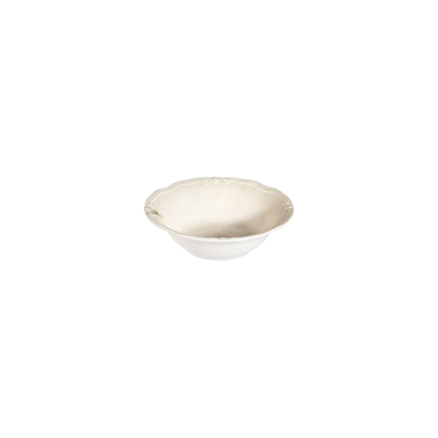 27-teiliges Geschirrset, cremefarben, Porzellan