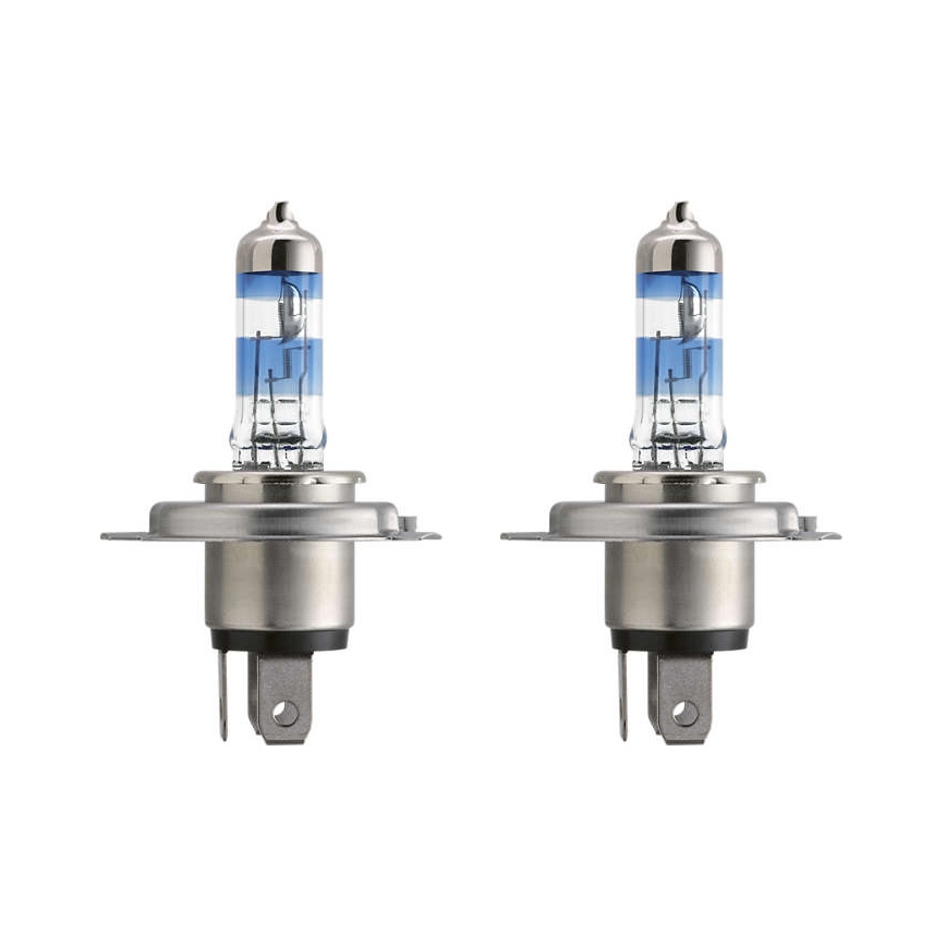 2er SET Autoglühbirne Philips RACINGVISION 12342RVS2 H4 P43t-38/55W/12V
