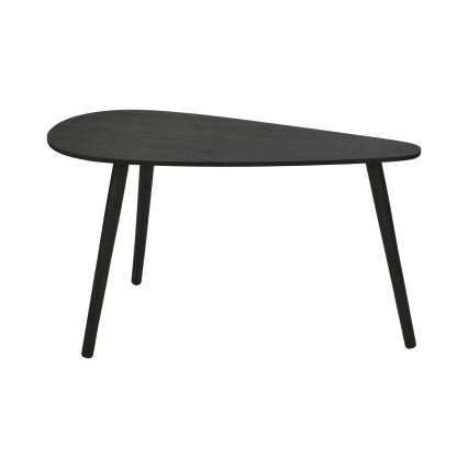 2er-Set Couchtisch SOLE 60/80x30/40 cm schwarz