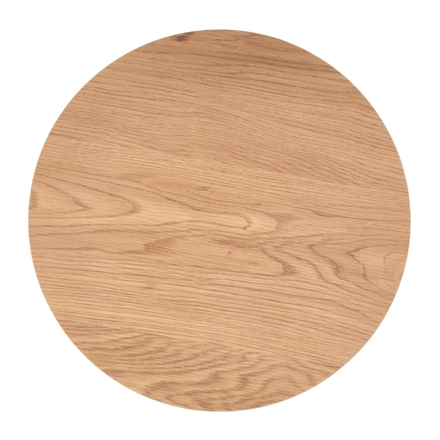 2er-Set Couchtisch ZENYA Eiche/Schwarz