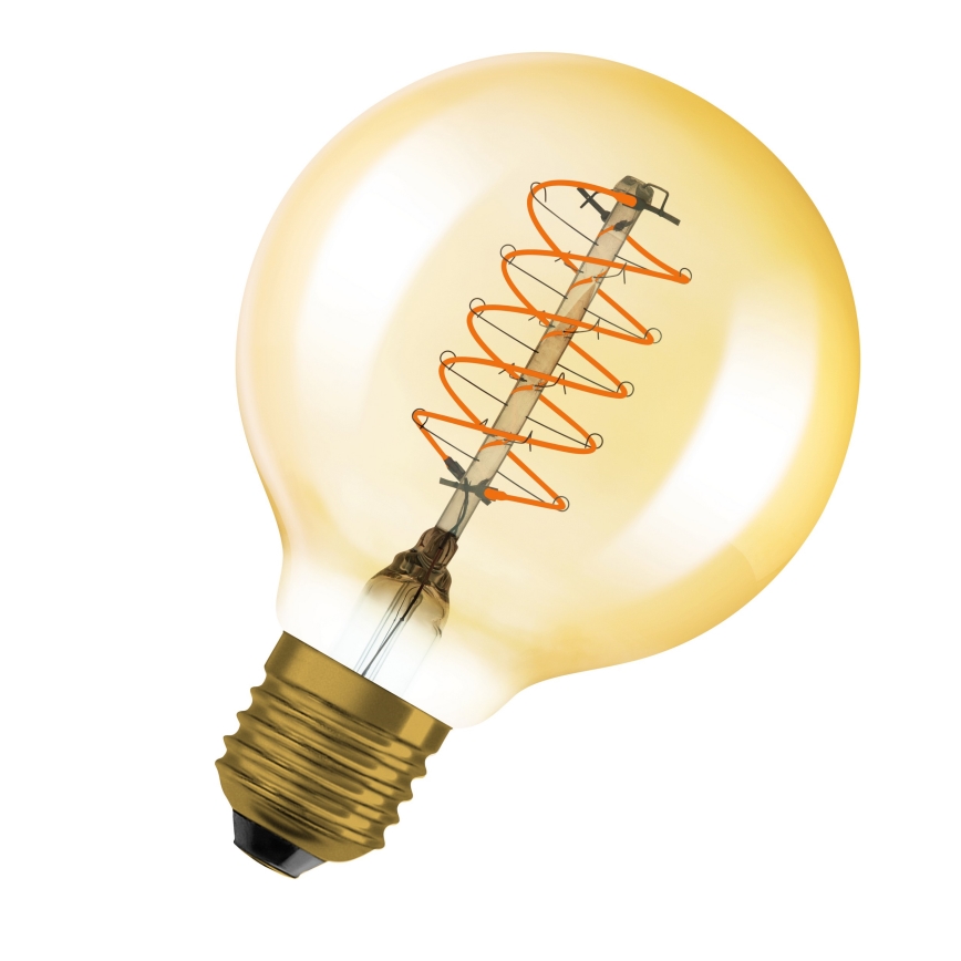 2er-Set dimmbare LED-Lampen VINTAGE FILAMENT E27/4,8W/230V 2200K - Osram
