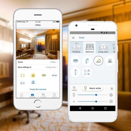 2er-Set dimmbare LED-Glühbirne A60 E27/9W/230V 2700K Wi‑Fi + Fernbedienung - WiZ