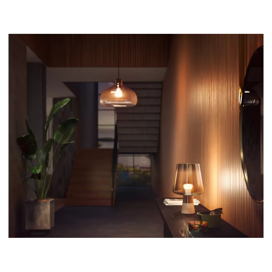 2er-Set dimmbare Philips Hue WHITE LED-Lampen E27/9,5W/230V 2700K