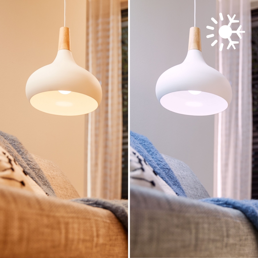 2er-Set dimmbare LED-RGB-Glühbirnen Philips SMART A60 E27/8,5W/230V 2200-6500K + Fernbedienung