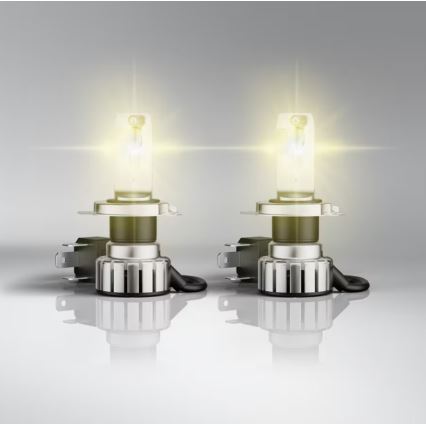 2er-Set LED-Autolampe NIGHT BREAKER VINTAGE H4 P43t/20W/12V 3000 K - Osram