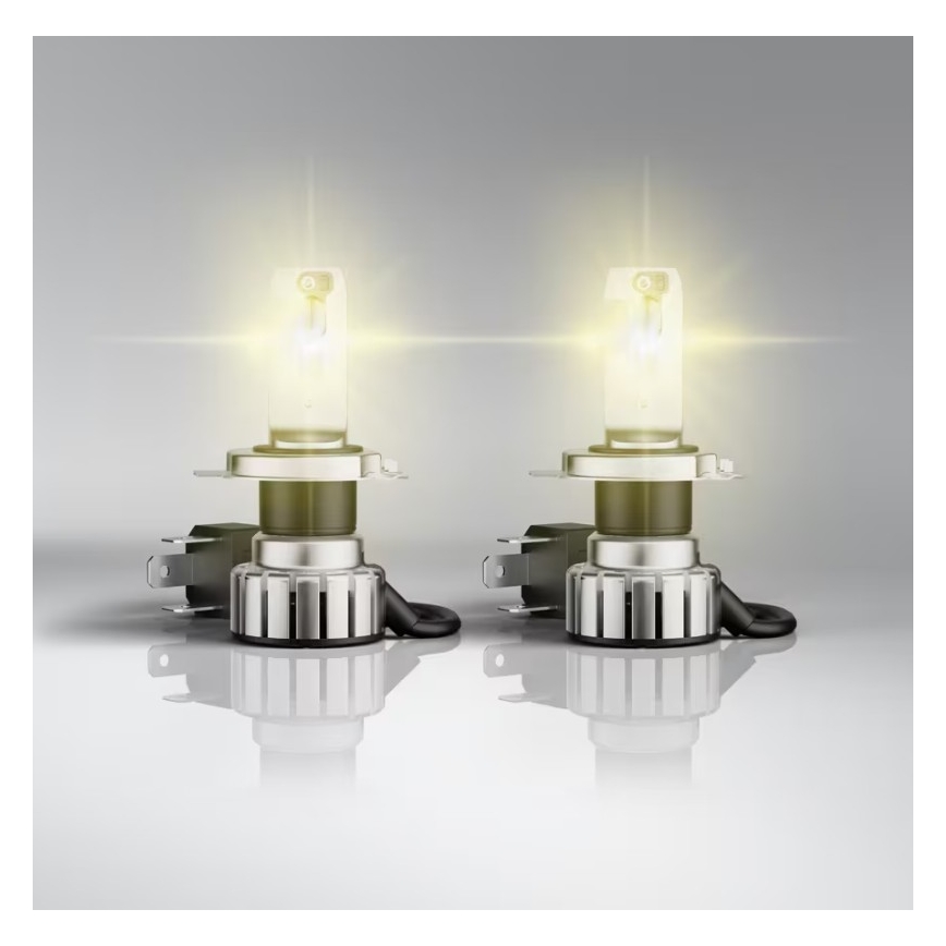 2er-Set LED-Autolampe NIGHT BREAKER VINTAGE H4 P43t/20W/12V 3000 K - Osram