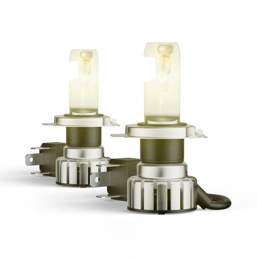 2er-Set LED-Autolampe NIGHT BREAKER VINTAGE H4 P43t/20W/12V 3000 K - Osram
