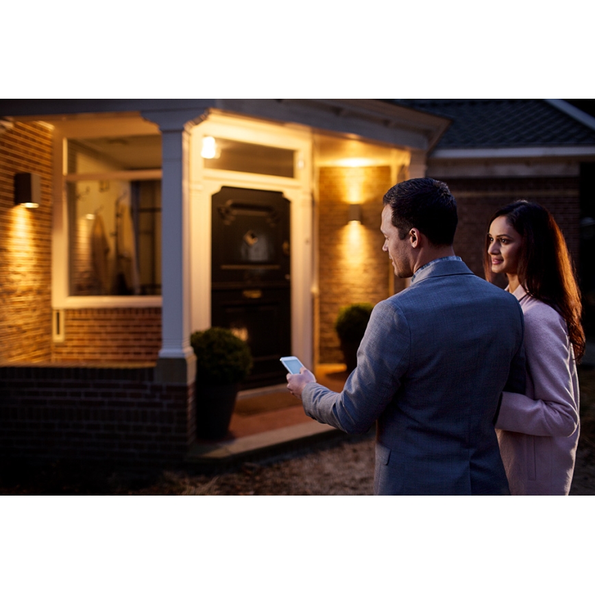 2er SET -  LED dimmbare Glühbirne Philips HUE WHITE E27/9W/230V