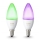 2er SET -  LED RGB dimmbare Glühbirne Philips Hue WHITE AND COLOR AMBIANCE E14/6W/230V 2200-6500K