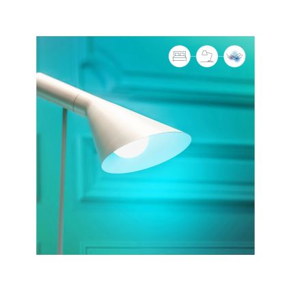 2er-Set dimmbare LED-RGBW-Lampe A60 E27/9W/230V 2200-6500K Wi-Fi + Fernbedienung - WiZ