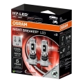 2er-Set LED-Scheinwerferlampe NIGHT BREAKER SPEED H7 PX26d/16W/12V 6000K - Osram