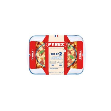 2er-Set PYREX-Auflaufformen 3,7/2,2 l