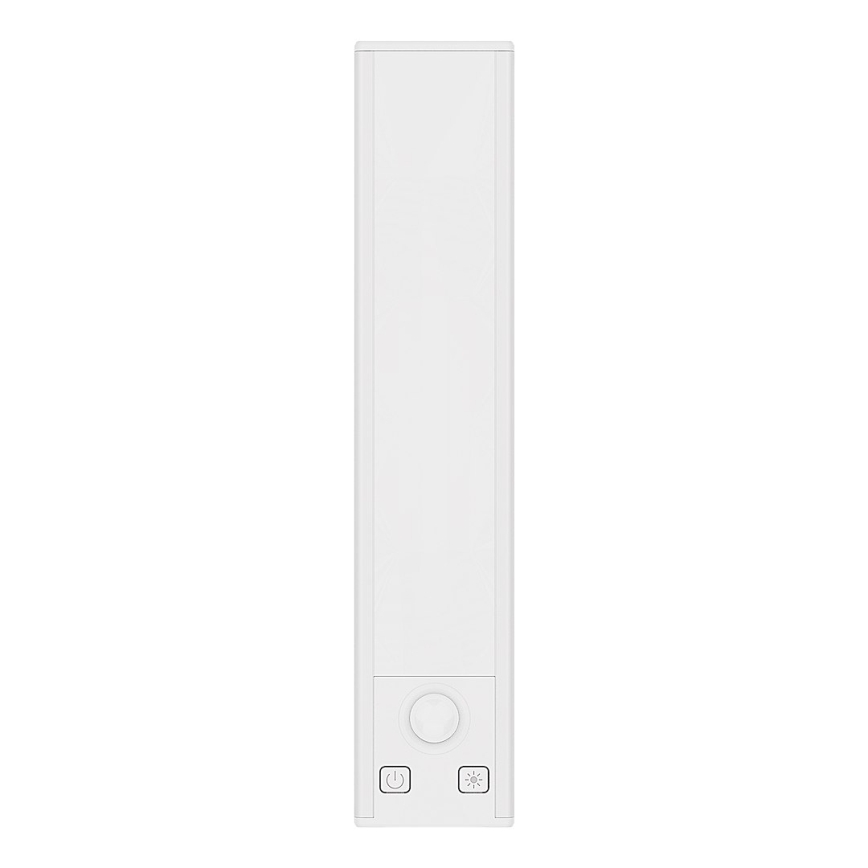 2er-Set wiederaufladbare LED-Möbelbeleuchtung mit Bewegungs- und Dämmerungssensor VIRO LED/1,2W/3,7V 800 mAh 3000/4000/6500K 30 cm weiß