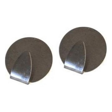 2er-Set Wandhaken TORO, mattchrom